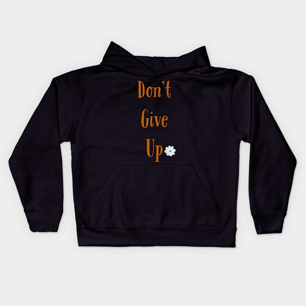Don't Give Up - Baby-Bodysuit  - Onesies for Babies - Onesie Design Kids Hoodie by Onyi